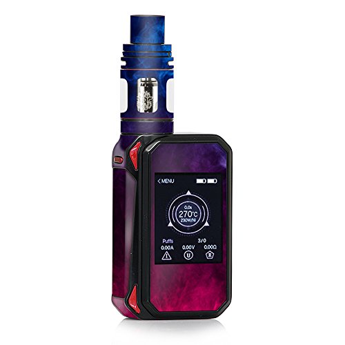 Vinilo adhesivo para Smok G-Priv 2 230w pantalla táctil Vape Skins Cover/Blue Pink Smoke Cloud