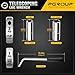 pgroup Telescoping Lug Wrench, Extended Lug Wheel Wrench with 17mm/19mm(3/4”), 21mm(13/16”)/22mm(7/8”) Chrome Vanadium Steel Sockets for Car, Truck, Vans
