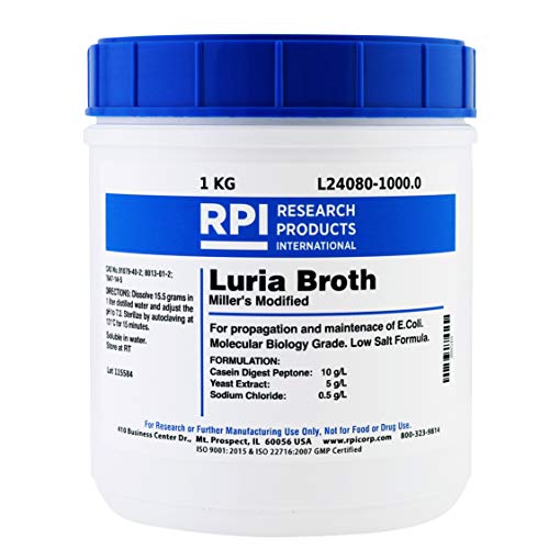 RPI L24080-1000.0 Luria Broth Miller's Modified, 1kg