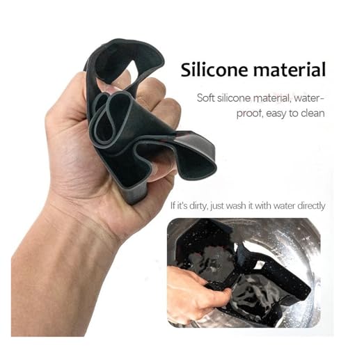 Dessous-de-verre silicone blanc premium pour console Geely Monjaro - 3