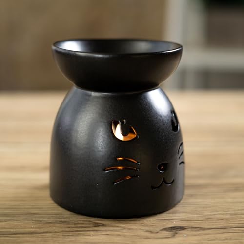 Difusor aromático eléctrico cerámico con diseño de gato miniatura 7