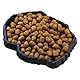 Reptilien Wasserschale, Reptilien Futterstation Harzfelsen Reptilienfutter und Wasser-Futternapf, Reptile Rock Feeder Bowl Schildkröte Eidechse Harz Water Bowl Reptile Terrarium Food Dish (M)