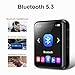 64GB MP3 Player Bluetooth 5.3 Touch Screen Music Player Portable mp3 Player with Speakers high Fidelity Lossless Sound Quality mp3 FM Radio Recording e-Book MP3 Player Support (128GB)