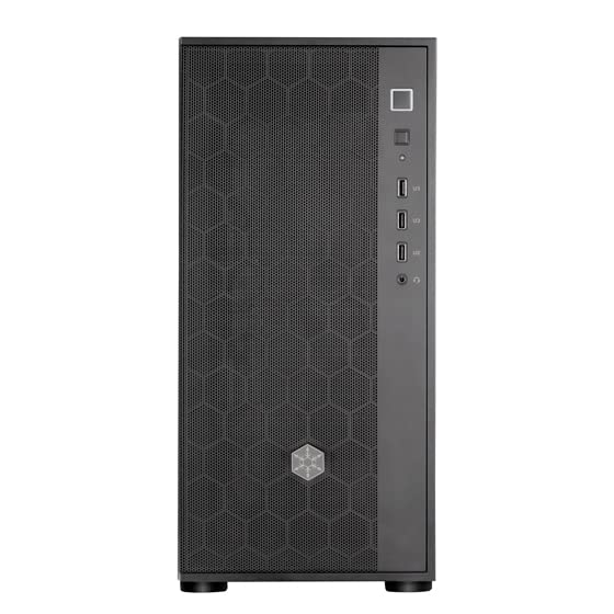 Image of Silverstone Technology FARA R1 V2 Stylish and High Airflow Mid Tower ATX Chassis, SST-FAR1B-V2