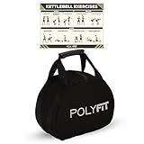 Kettlebell Sandbag for Fitness - 45 LBS - Black