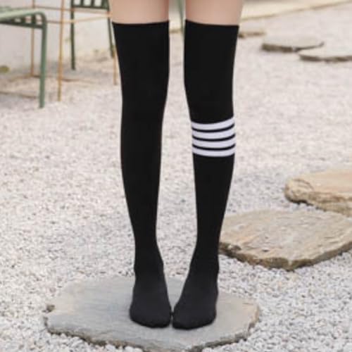 Stylish Striped Socks, Comfortable & Stretchy, Prep Style, Fashionable, Stretchy, Durable, Summer Winter, Women4