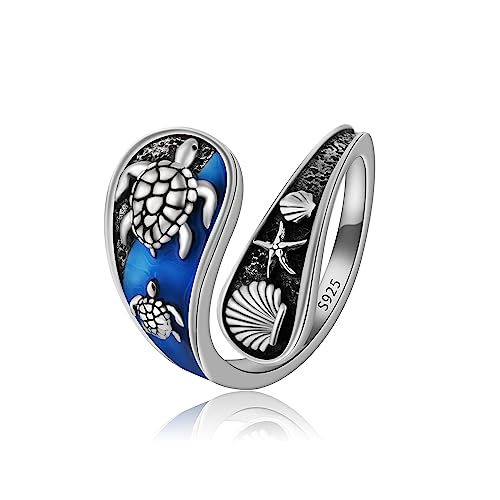 Spoon Rings for Women 925 Sterling Silver Sunflower Adjustable Thumb Spoon Rings Celtic Knot Promise Engagement Statement Boho Vintage Finger Open Antique Rings Jewelry