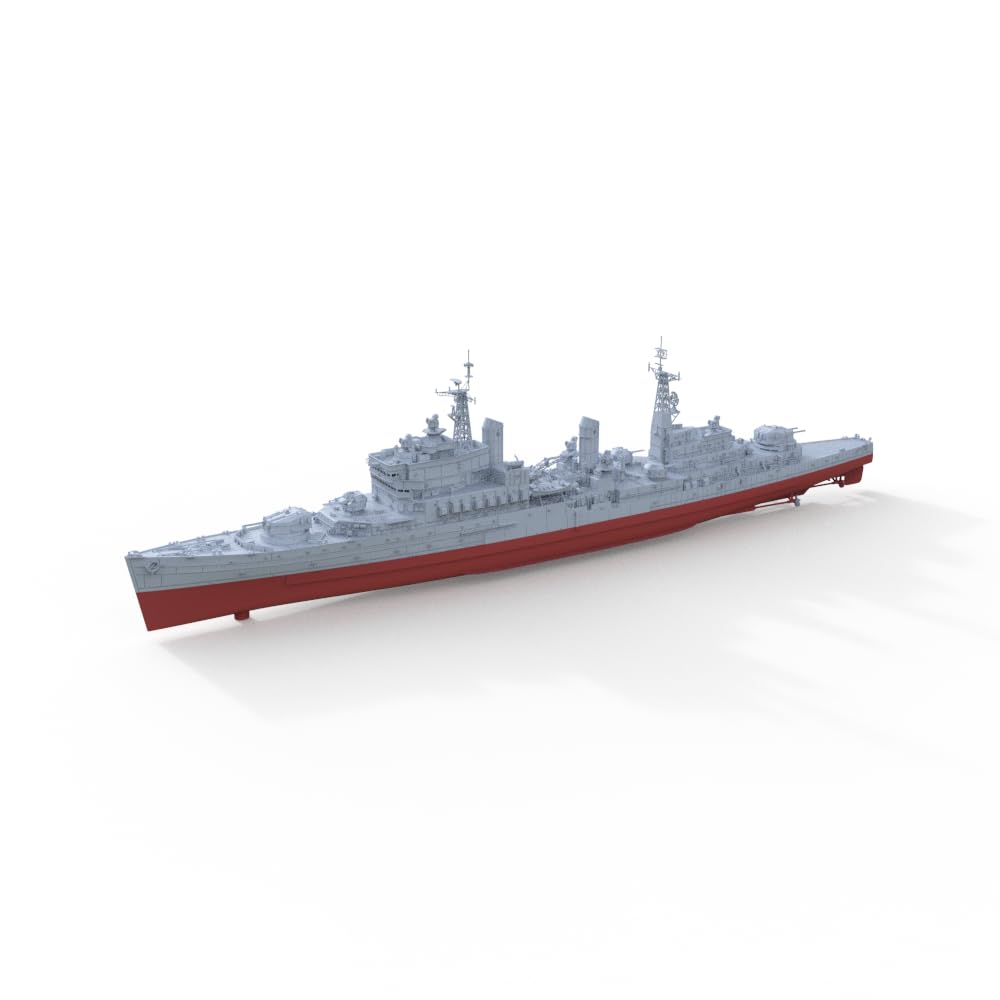 MRY-SFW SSC700608S-A 1/700 zestaw do budowy modelu wojskowego Brytyjski lekki krążownik klasy tygrys, pełne tułowienie, segmentowy kadłub