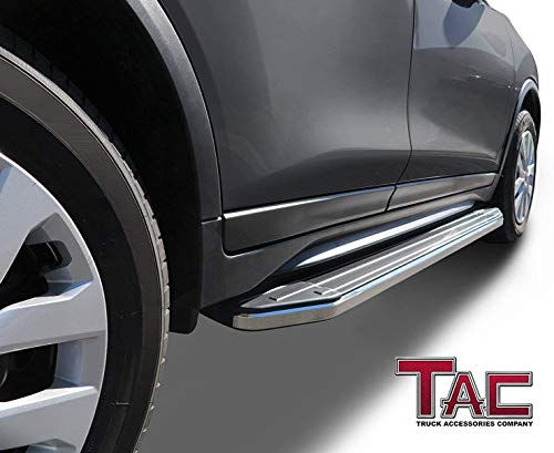 Estribos laterales para Toyota Highlander 2014-2019 aluminio negro miniatura 3