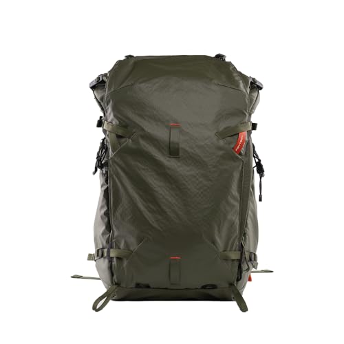 [PGYTECH] OnePro Focux Backpack �����v���t�H�[�J�X �A�E�g�h�A�B�e �J�����o�b�O �t�H�g�O���t�@�[ ��e�ʃo�b�O �o�b�N�p�b�N �t���I�[�v�� �g�b�v�A�N�Z�X �T�C�h�A�N�Z�X (�t�@�[���O���[��, 25L)