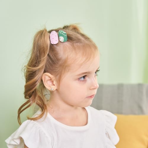 Yhxx Ylen 30 Pcs Girl Hair Clips Floral Print Toddler Hair Clips Non Slip Wrapped Snap Hairpins For Kids Barrettes Hair Accessories For Baby Toddler Girls thumb #4