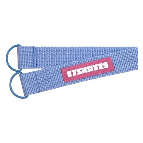 C SEVEN C7skates Baby Blue Skate Strap, Adjustable Roller Skate Carrier Leash Cover