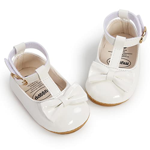 Baby Shoes Mary Jane Flats Non Slip Soft Sole Infant Toddler Sneakers First Walkers Party Christmas Dress Shoes
