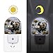 VTCTOASY Sea Otter Tool Using Smart Night Light Plug in with Automatic On/Off Bright Night Lights Plug Into Wall Dusk to Dawn Sensor Compact LED Bedside Lamp Nightlights for Hallway Toilet Stairs