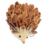 Décorations de hérisson : adoptées en matériau en bois, et peuvent être réutilisées pendant une longue période, hérisson