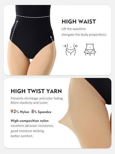Dance Tights Adult Women, Convertible Tights for Women, Transition Ballet Tights, Soft High Twist Yarn Tights3