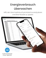 SwitchBot Matter Relais Schalter 1PM, Wlan Schalter kompatibel mit Alexa/Apple Home/Google Home, Leistungsmessendes Relaisschaltmodul mit integriertem Bluetooth Repeater, Bluetooth&Wi-Fi 2,4 GHz,16A – Ansicht 6
