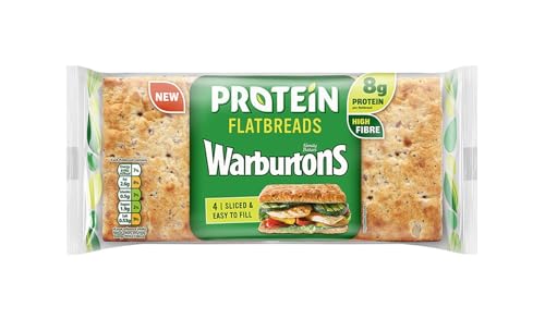Warburtons 4 Sliced Protein Flatbreads
