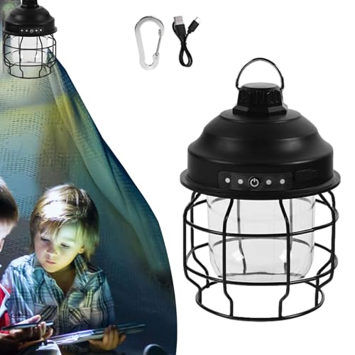 Lámpara de camping, linternas portátiles para acampar al aire libre, luz de camping de alta eficiencia, portátil al aire libre, luces y linternas de campamento, linterna multimodo
