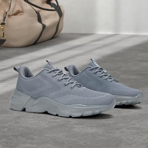 Mens Road-Running Shoes Walking Shoes Fashion Athletic Sneakers Working Gym Comfort Lightweight Mesh Shoes2