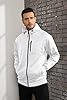 CTU Men's Hoodies Zip Up Long Sleeve Fleece Sweatshirts Hoodies for Men White 2XL #1