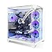 SYSTEMTREFF High-End Gaming PC weiß AMD Ryzen 9 9900X 12x5.6GHz | Nvidia RTX 5070 TI 16GB | 2TB M.2 NVMe | 32GB DDR5 RAM | Windows 11 | Desktop Computer Rechner für Gamer, Zocker & Streamer