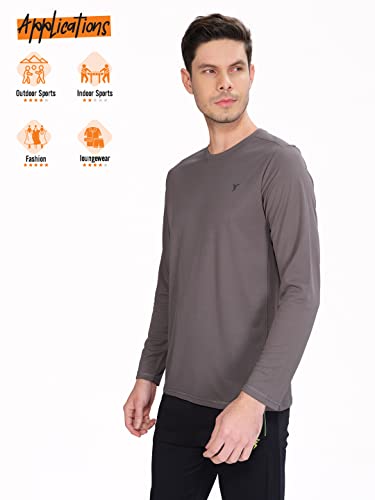 Image of TECHNOSPORT Men's Slim Fit T-Shirt - (MTOR17) Pack of 1