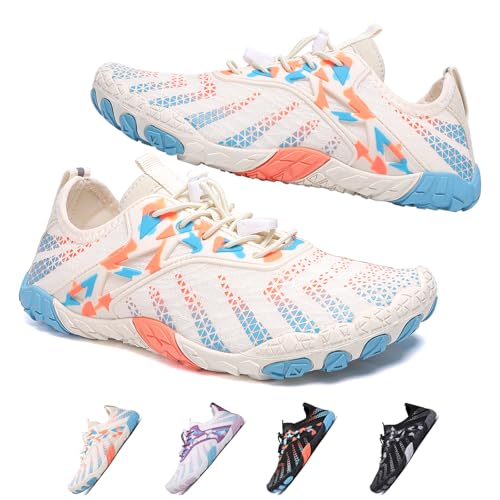 Image of Hike Barefoot Shoes Women Men Pro Water Footwear Wide Toe Box Non-Slip Unisex Athletic Outdoor Running Shoes