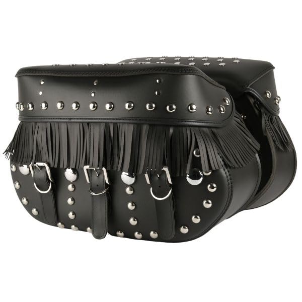 MPW Universal Custom Alforjas Equipaje 53 x 16 x 37 cm para moto