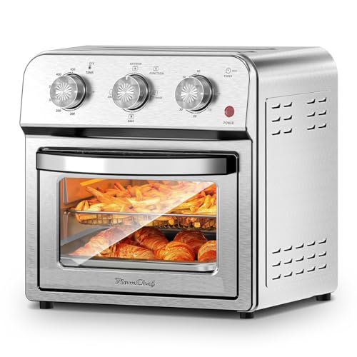 Air Fryer 13QT Convection Toaster Oven Stainless Steel