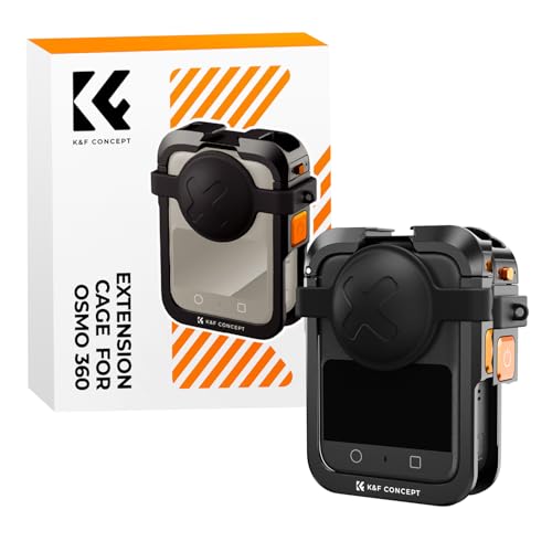 K&F CONCEPT osmo360�p �P�[�W �t���J�����P�[�W �}�O�l�b�g �t���[�� �u���P�b�g �ی�P�[�X �}���`�@�\ �S�ʕی� �g���\ �ȒP���t�� CNC���H �A���~������ �A���~���� �p�m���}�B�e �O�r/���B��_/������Ή�