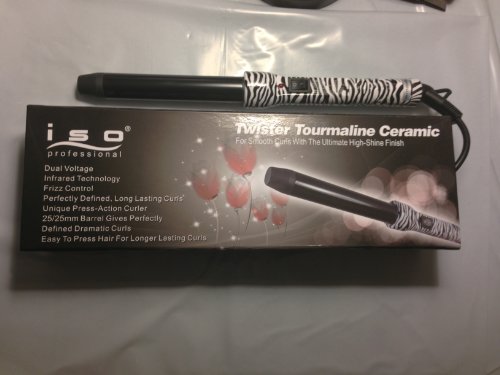 Iso Beauty Twister 32mm Black Curling Iron