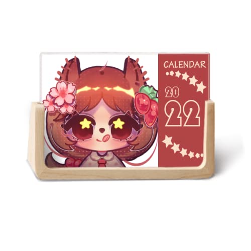 Calendrier de bureau 2022 Squirrel Cherry pour ne plus oublier vos rendez-vous