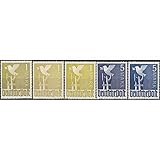 Goldhahn Markenqualität Goldhahn Alliierte Besetzung Gemeinschaftsausgaben Nr. 959a+b+c und Nr. 962a+b postfrisch ** Briefmarken für Sammler