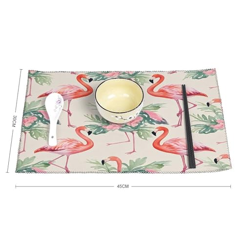 Set de table aquarelle lavable et résistant à la chaleur pour protéger votre table - 3