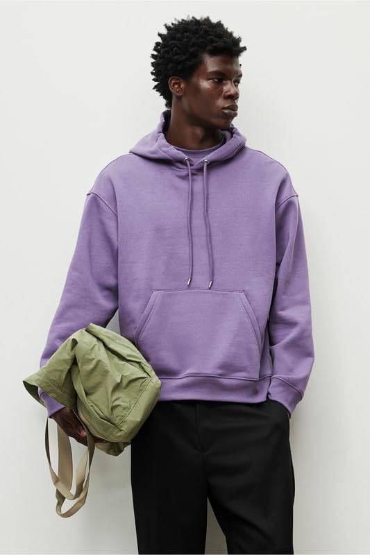 Image of Casual Fleece Hoodie Sweatshirt Solid Hooded Collar Drawstring Long Sleeve Pullover for Men & Women