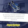 SuperSprings SSA40 Black SuperSpring, 2 Pack