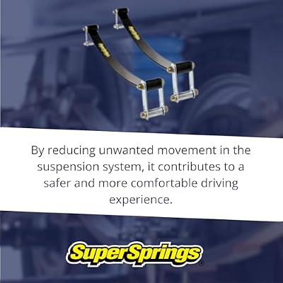 SuperSprings SSA40 Black SuperSpring, 2 Pack