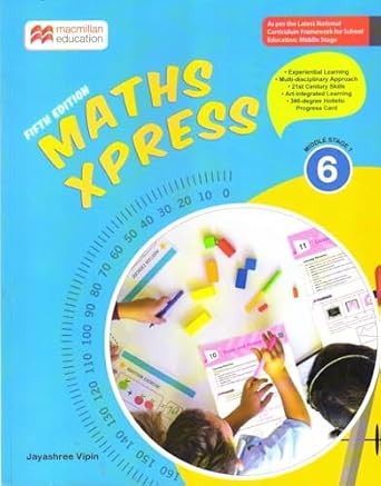 Math Express Maths Xpress Reader 2024 Class 6 by Jayashree Vipin | Math Express ...
