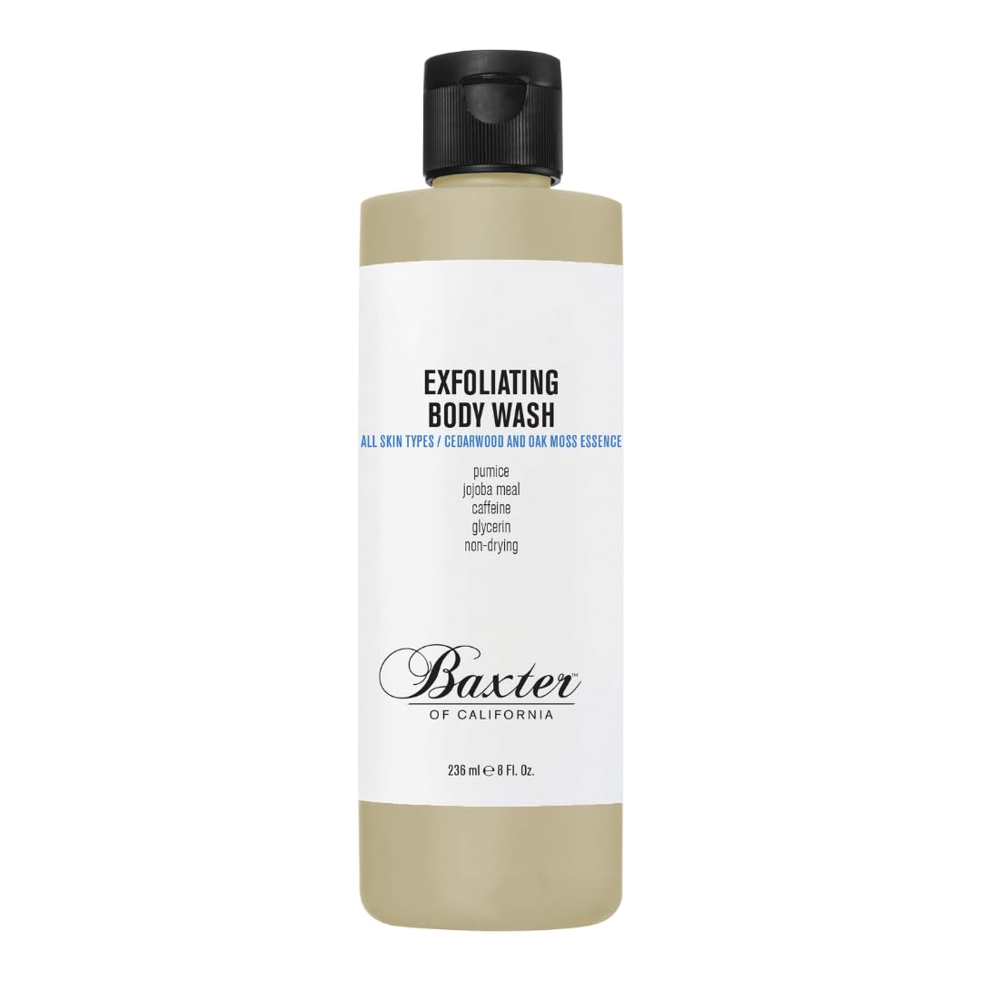 Baxter OF CALIFORNIAExfoliating Body Wash with Pumice and Jojoba Meal, 8 Ounce
