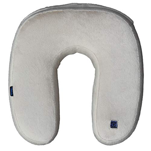 Almohada de viaje con memoria y calor recargable miniatura 4