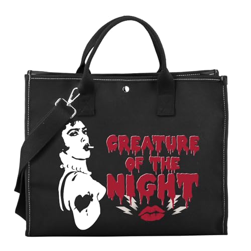 Sac Rocky Horror de nuit en toile pour fan de film culte