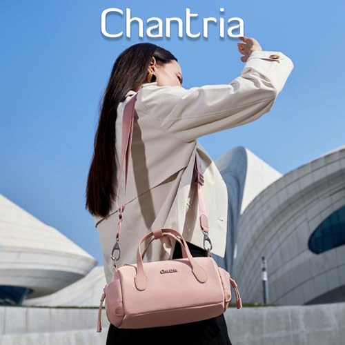 Image of Chantria Premium Small Sling Bag for Women Stylish, Chic Ladies Side Bag Nylon Water-repellent Handbag with Detachable Strap, Lightweight & Elegant Travel Crossbody Bag for Women