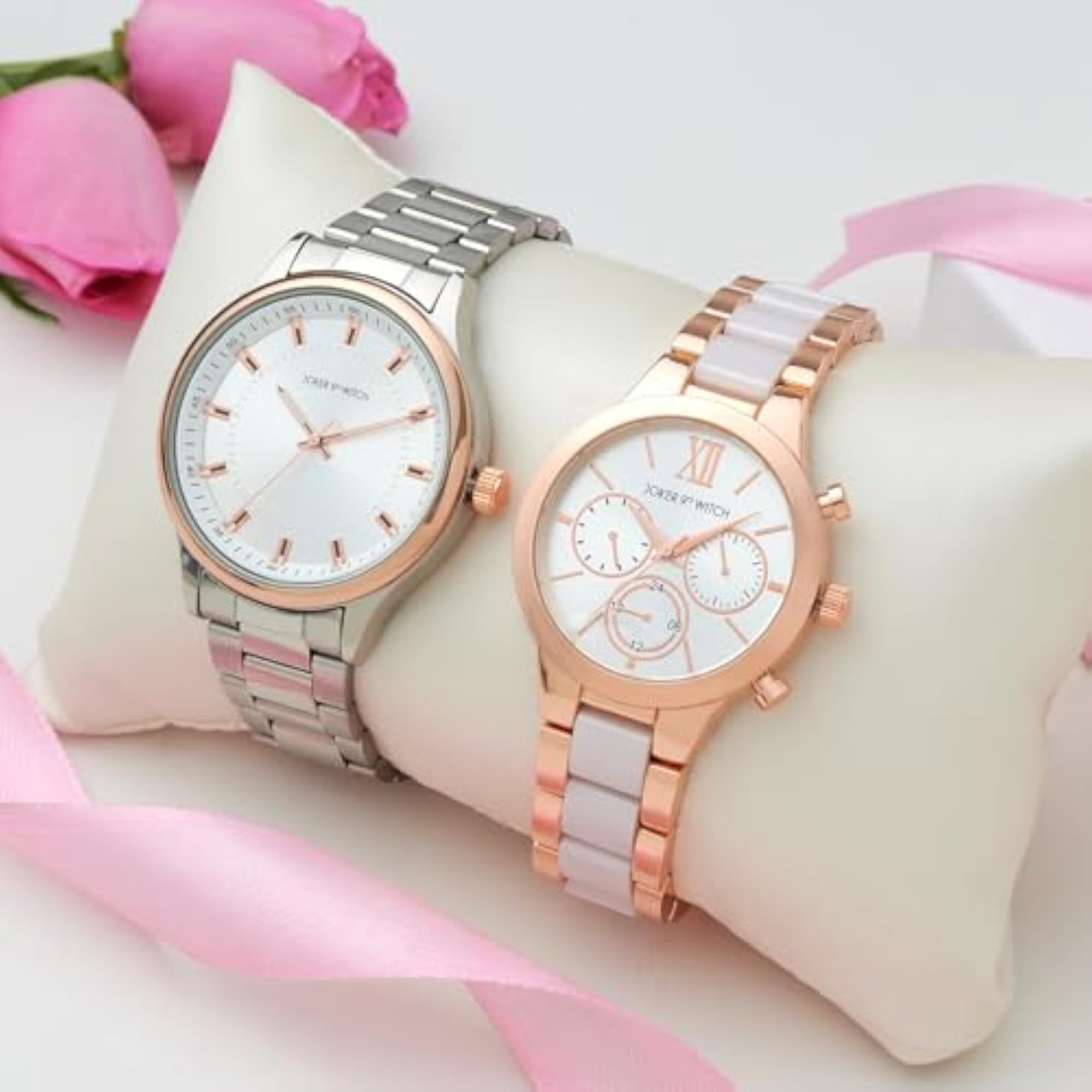 Couple Watches Set, Stylish Matching Timepieces