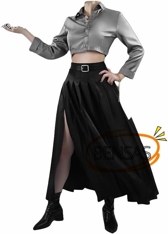 【衣装+ウィッグ+靴】樋口楓　七次元生徒会　コスプレ　衣装 樋口楓 コスプレ 七次元生徒会 七 次元 生徒 会 コスプレ