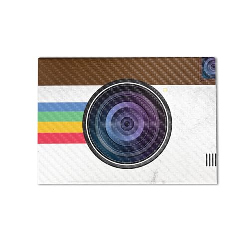 Image of Carbon Fiber Gaming Skin Compatible with HP Envy x360 16 inch (2023) - Vintage Polaroid - Premium 3M Vinyl Protective Wrap Decal Cover - Easy to Apply | Crafted in The USA by MightySkins