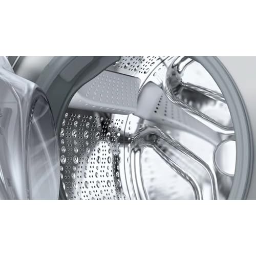 Image of Siemens 8kg 5 Star Stain Treatment Fully Automatic Front Load Washing Machine with Built in Heater (WG34A20SIN, Pretreatment Function & Hygiene Program and 5 Star Inverter, Silver)