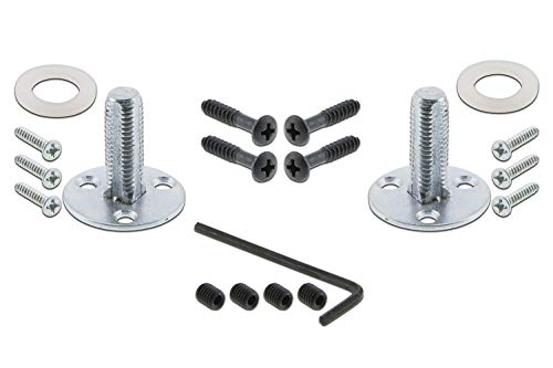 Image of Nostalgic Warehouse Craftsman Plate with Waldorf Crystal Knob, Double Dummy, Oil-Rubbed Bronze