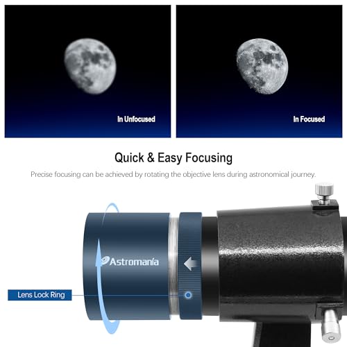 Astromania 9 x 50 coudé Finder Scope, Noir – Vous n'Aurez Plus besoin de la fatigue votre cou à angles difficiles et sont également en Mesure de recherche pour des objets qui ne sont pas SI facile de trouver – vue 3