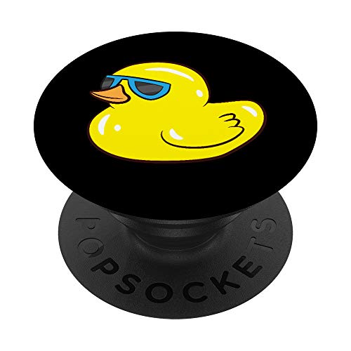 Pato con gafas de sol Pato de goma Rubber Duck PopSockets PopGrip Intercambiable Pato con gafas de sol Pato de goma Rubber Duck PopSockets PopGrip Intercambiable